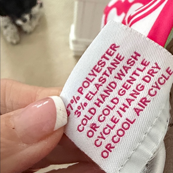 Gretchen Scott Designs Pink and White Long Sleeve Dress - Picture 6 of 7